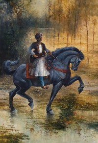 A. Q. Arif, 45 x 60 Inch, Oil on Canvas, Citysscape Painting, AC-AQ-374